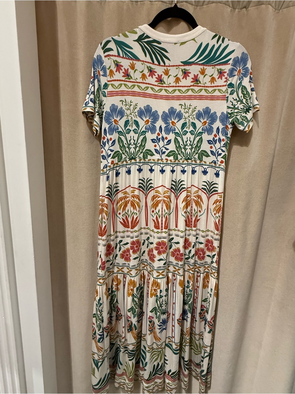 Jonny Was Janie Tiered Henley Dress - Picture 6 of 7
